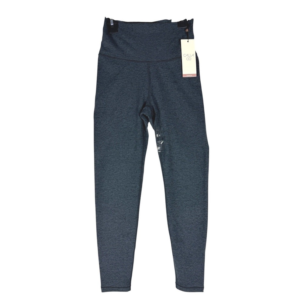 CALIA LustraLux High-Rise‎ 7/8 Leggings Tap Shoe Heather Womens Small NEW